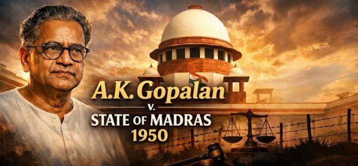 A.K. Gopalan v. State of Madras (1950)